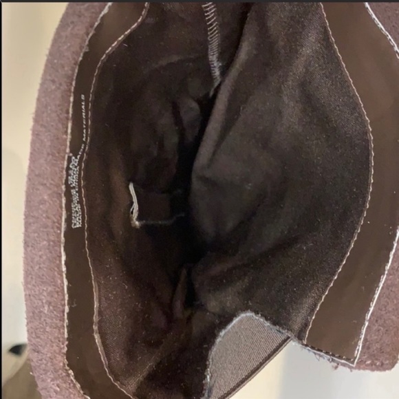 ME TOO brown suede wedge boots Size 6.5 - Picture 7 of 8